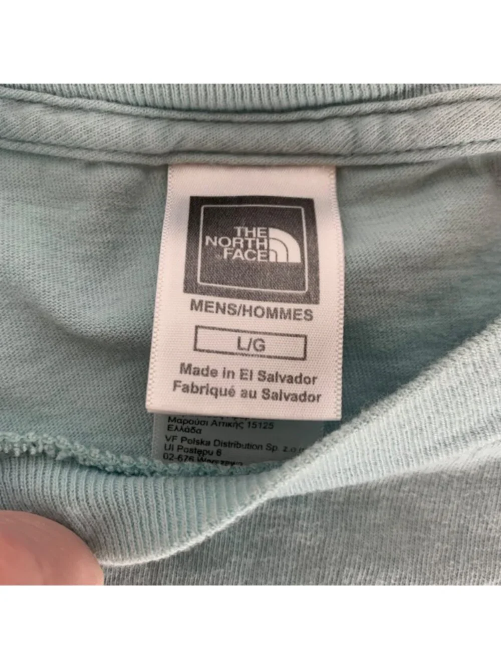 The North Face pit thank
